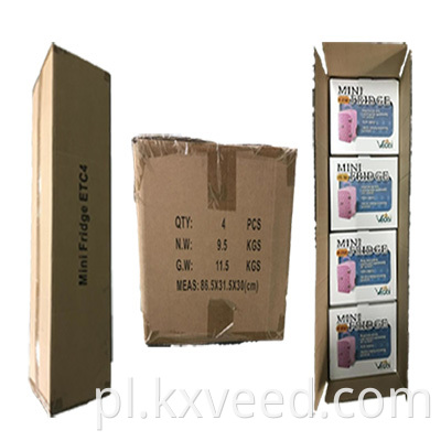 4L Ekologiczny hotel mini lodówka cicha mini lodówka barowa do pokoju gościnnego